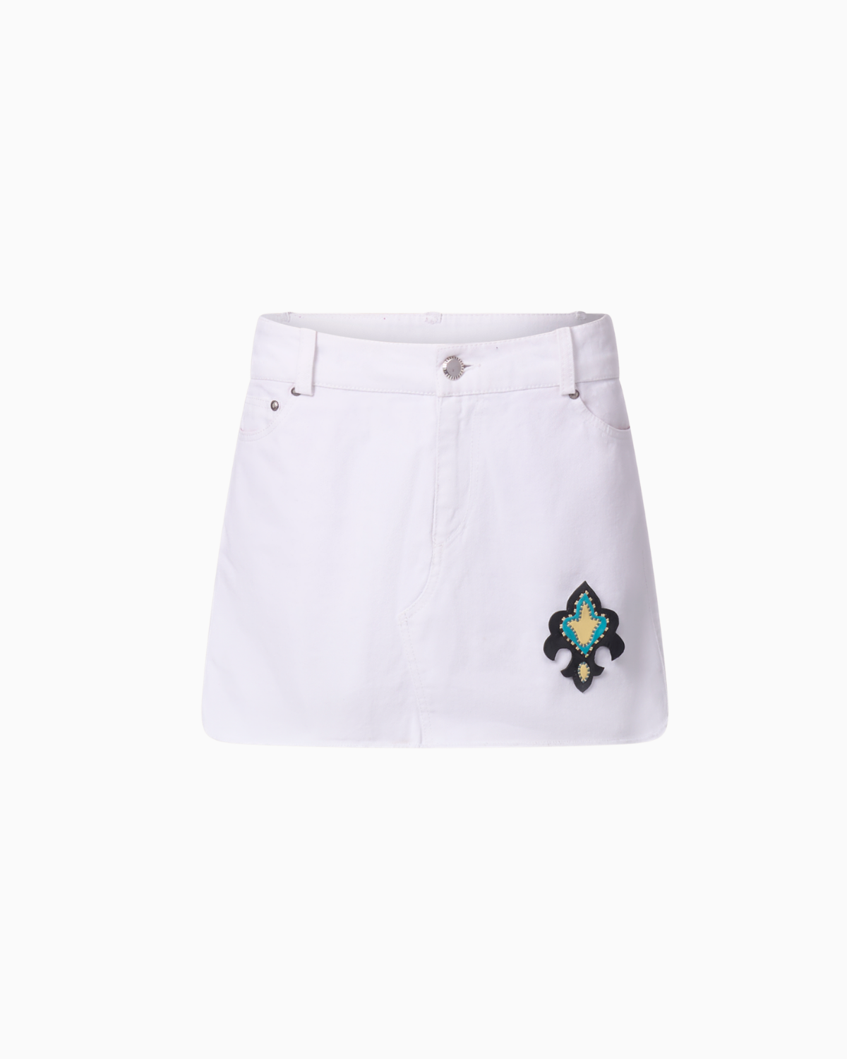 The White Mini Skirt