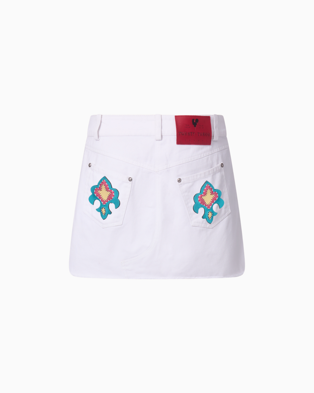 The White Mini Skirt