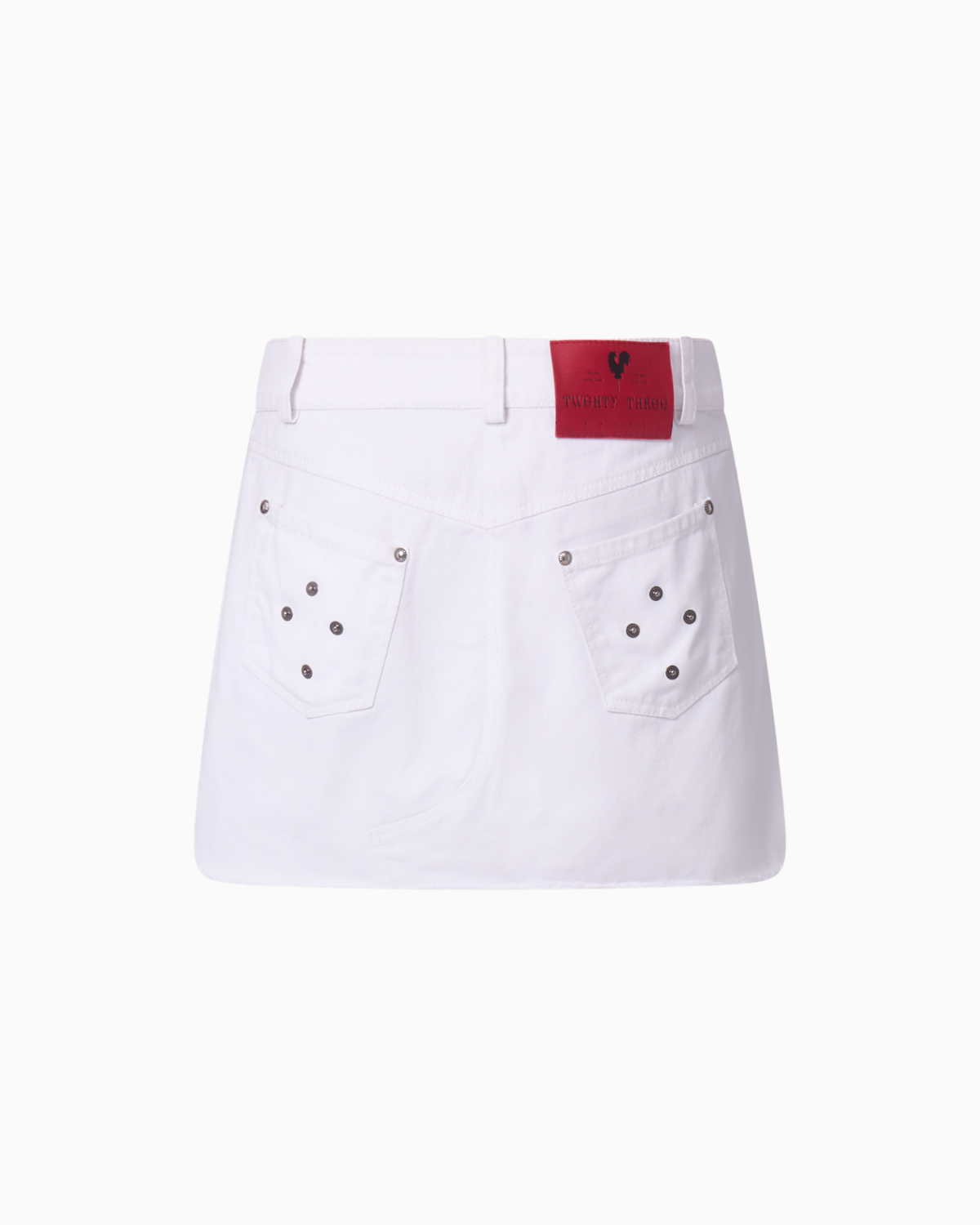 The White Mini Skirt
